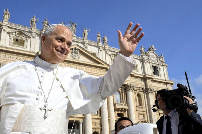 El papa León XIV se solidarizó con el pueblo palestino